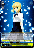 FS/S77-E001S Pristine Beauty, Saber (Foil) - Fate/Stay Night Heaven's Feel Vol. 2 English Weiss Schwarz Trading Card Game