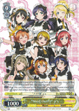 LL/EN-W02-E001 “Maid Outfit” μ's - Love Live! DX Vol.2 English Weiss Schwarz Trading Card Game