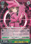 GGO/S59-E002 Promise to Be Kept, LLENN - SAO Alternative – Gun Gale Online – English Weiss Schwarz Trading Card Game