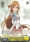 SAO/S47-E002 《Lightning Flash》Asuna - Sword Art Online Re: Edit English Weiss Schwarz Trading Card Game