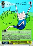 AT/WX02-002SP Finn the Human (Foil) - Adventure Time English Weiss Schwarz Trading Card Game