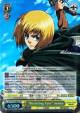 AOT/S35-E002S "Resisting Fate" Armin (Foil) - Attack On Titan Vol.1 English Weiss Schwarz Trading Card Game