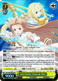 SAO/S80-E003S Joint Battle, Asuna & Alice (Foil) - Sword Art Online -Alicization- Vol. 2 English Weiss Schwarz Trading Card Game