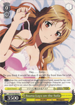 SAO/S20-E003 Asuna Lays on the Sofa - Sword Art Online English Weiss Schwarz Trading Card Game