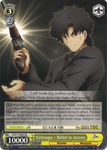 FZ/S17-E003 Kiritsugu - Belief in Justice - Fate/Zero English Weiss Schwarz Trading Card Game