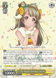 LL/EN-W01-003 "The Sheep's Feelings" Kotori - Love Live! DX English Weiss Schwarz Trading Card Game