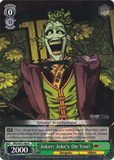BNJ/SX01-004 Joker: Jokes On You! - Batman Ninja English Weiss Schwarz Trading Card Game