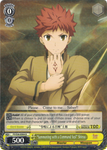 FS/S36-E004 “Summoning with a Command Seal” Shirou - Fate/Stay Night Unlimited Blade Works Vol.2 English Weiss Schwarz Trading Card Game