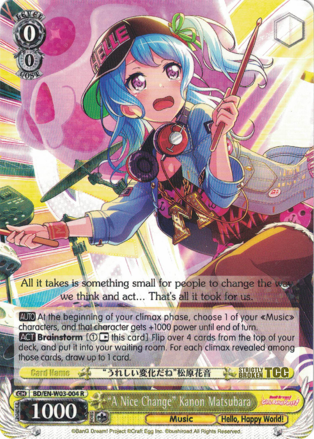 BanG Dream! Girls Band Party! MULTI LIVE – Strictly Broken TCG
