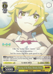 NM/S24-E004 Blessing of the Moon, Shinobu Oshino - NISEMONOGATARI English Weiss Schwarz Trading Card Game