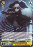 FS/S64-E005 Sword Shrouded by Wind, Saber - Fate/Stay Night Heaven's Feel Vol.1 English Weiss Schwarz Trading Card Game