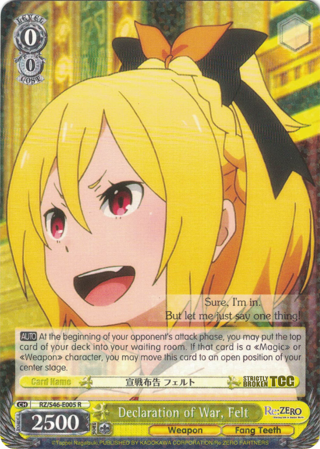 Re:ZERO -Starting Life in Another World- Vol. 1 – Strictly