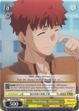 FS/S64-E006 Blushing, Shirou - Fate/Stay Night Heaven's Feel Vol.1 English Weiss Schwarz Trading Card Game