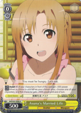 SAO/S47-E006 Asuna's Married Life - Sword Art Online Re: Edit English Weiss Schwarz Trading Card Game