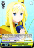 SAO/S65-E006S Lifeline Chains, Alice (Foil) - Sword Art Online -Alicization- Vol. 1 English Weiss Schwarz Trading Card Game