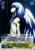 AB/W31-E006R End of the Confrontation, Kanade (Foil) - Angel Beats! Re:Edit English Weiss Schwarz Trading Card Game