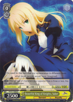 FZ/S17-E006 Beautiful King of Knights, Saber - Fate/Zero English Weiss Schwarz Trading Card Game