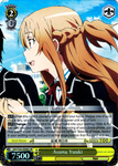 SAO/S26-E006S Asuna Yuuki (Foil) - Sword Art Online Vol.2 English Weiss Schwarz Trading Card Game