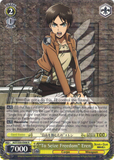 AOT/S50-E006 "To Seize Freedom" Eren - Attack On Titan Vol.2 English Weiss Schwarz Trading Card Game