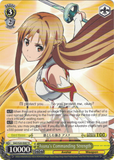 SAO/S20-E007 Asuna's Commanding Strength - Sword Art Online English Weiss Schwarz Trading Card Game