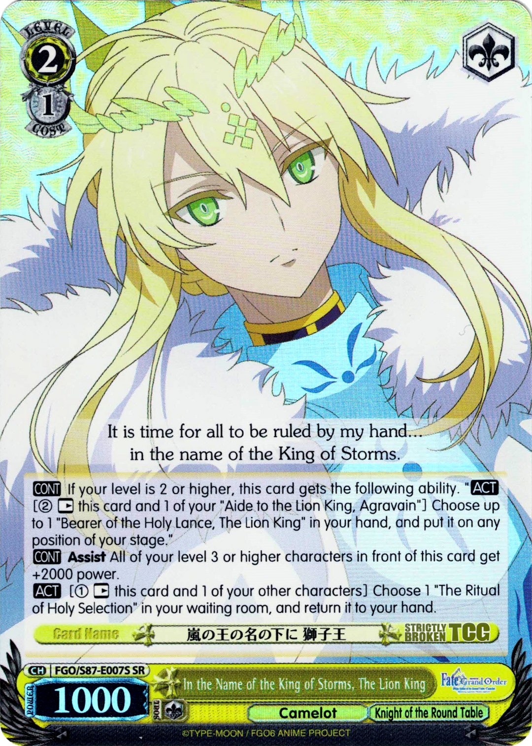 Fate/Grand Order Foils (Complete Inventory) – Strictly Broken TCG