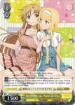 SAO/S80-E008 Street Pin-up, Asuna & Alice - Sword Art Online -Alicization- Vol. 2 English Weiss Schwarz Trading Card Game