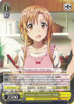 SAO/S26-E009 Asuna's Domestic Side - Sword Art Online Vol.2 English Weiss Schwarz Trading Card Game