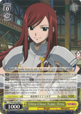 FT/EN-S02-009 Ultra Close Type, Erza - Fairy Tail English Weiss Schwarz Trading Card Game