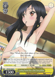 AW/S43-E009 Looking Flushed After a Bath, Kuroyukihime - Accel World Infinite Burst English Weiss Schwarz Trading Card Game