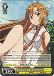 SAO/S20-E009 Asuna's True Expression - Sword Art Online English Weiss Schwarz Trading Card Game