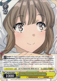 SBY/W64-E009 Indoors Preference, Kaede Azusagawa - Rascal Does Not Dream of Bunny Girl Senpai English Weiss Schwarz Trading Card Game