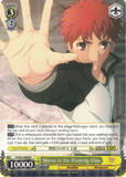 FS/S34-E009 Shirou in the Morning Glow - Fate/Stay Night Unlimited Bladeworks Vol.1 English Weiss Schwarz Trading Card Game