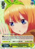 5HY/W83-E010S Yotsuba Check, Yotsuba Nakano (Foil) - The Quintessential Quintuplets English Weiss Schwarz Trading Card Game