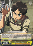 AOT/S50-E010 "Cleanup" Eren - Attack On Titan Vol.2 English Weiss Schwarz Trading Card Game