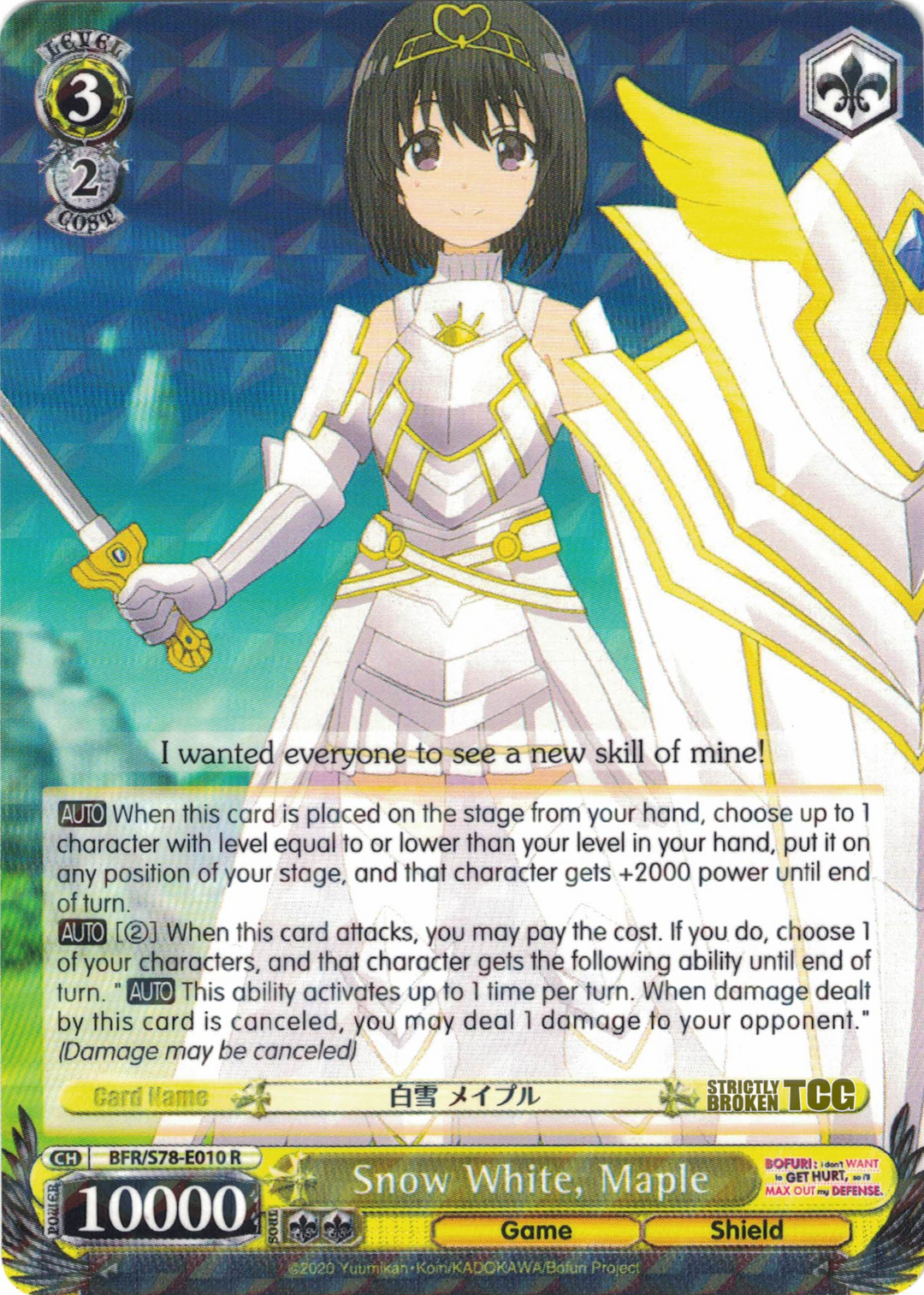BOFURI: I Don't Want to Get Hurt, so I'll Max Out My Defense