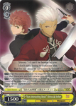 FS/S36-E010 “Non-intersecting Ideals” Shirou & Archer - Fate/Stay Night Unlimited Blade Works Vol.2 English Weiss Schwarz Trading Card Game