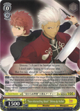 FS/S36-E010 “Non-intersecting Ideals” Shirou & Archer - Fate/Stay Night Unlimited Blade Works Vol.2 English Weiss Schwarz Trading Card Game