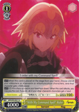 APO/S53-E011 "With My Command Seal" Ruler - Fate/Apocrypha English Weiss Schwarz Trading Card Game