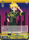 PD/S22-E011 Kagamine Len"Receiver" - Hatsune Miku -Project DIVA- ƒ English Weiss Schwarz Trading Card Game