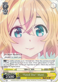 KNK/W86-E012 "Fated One" Mami - Rent-A-Girlfriend Weiss Schwarz English Trading Card Game