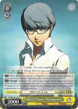 P4/EN-S01-012 WILD Power, Protagonist - Persona 4 English Weiss Schwarz Trading Card Game