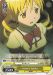 MM/W17-E012 Mami's Advice - Puella Magi Madoka Magica English Weiss Schwarz Trading Card Game