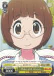 KLK/S27-E013 Mako with Glasses -Kill la Kill English Weiss Schwarz Trading Card Game