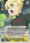 KS/W49-E013 “Standing Tall With Arms Wide Open” Darkness - KONOSUBA -God’s blessing on this wonderful world! Vol. 1 English Weiss Schwarz Trading Card Game