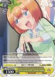 5HY/W83-E013 Will It Look Good? Yotsuba Nakano - The Quintessential Quintuplets English Weiss Schwarz Trading Card Game