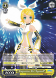 PD/S22-E014 Kagamine Rin"Append" - Hatsune Miku -Project DIVA- ƒ English Weiss Schwarz Trading Card Game