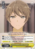 SBY/W64-E014 Awkward Kindness, Sakuta Azusagawa - Rascal Does Not Dream of Bunny Girl Senpai English Weiss Schwarz Trading Card Game