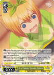 5HY/W83-E014 In a Yukata, Yotsuba Nakano - The Quintessential Quintuplets English Weiss Schwarz Trading Card Game