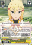 KS/W49-E014 “Something That Must Be Protected” Darkness - KONOSUBA -God’s blessing on this wonderful world! Vol. 1 English Weiss Schwarz Trading Card Game