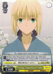 FS/S64-E014 Foreign Acquiantance? Saber - Fate/Stay Night Heaven's Feel Vol.1 English Weiss Schwarz Trading Card Game